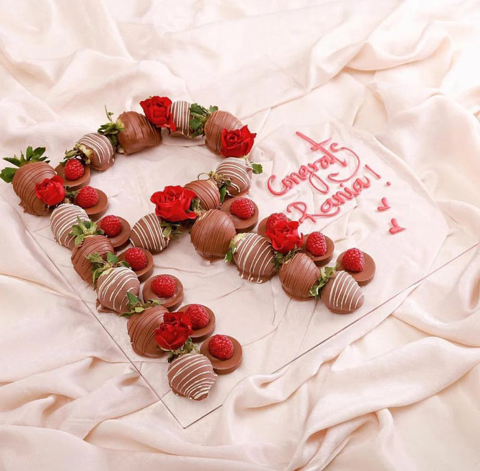 Chocorounds & Strawberry Letters